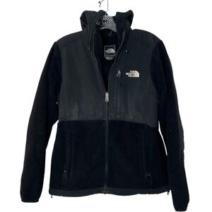 The North Face Denali Jacket Polartec Fleece Black Full Zip Up Women's Medium